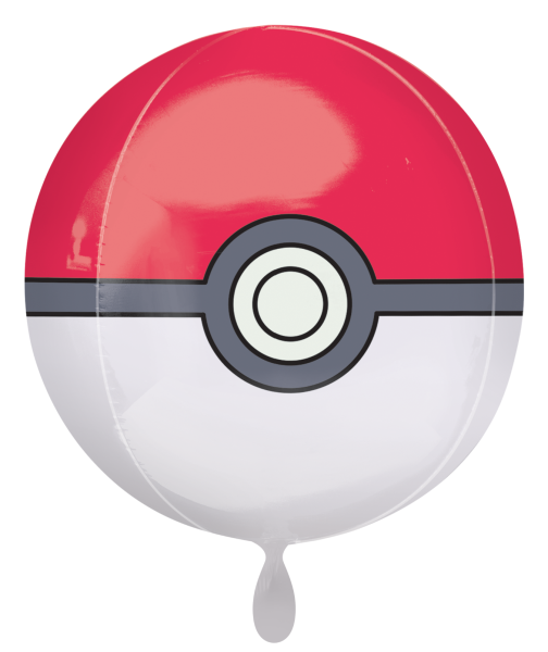 XL Folieballon Orbz - Pokémon: Pokéball - ø 40cm
